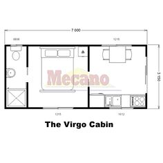 the virgo cabin floor plan