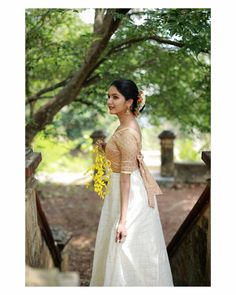 Traditional Skirt And Top Kerala, Skirt And Top Outfits, Long Skirt And Top, Traditional Skirts, Simple Lehenga