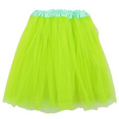 Neon Green Plus Size Adult Tutu Skirt - Women's Plus Size 3- Layer Basic Ballet Costume Dance Tutus - Sydney So Sweet Plus Size Tutu Skirt, Plus Size Tutu, Adult Tutu Skirt, Neon Tutu, Green Tulle Skirt, Running Tutu, Mermaid Costume Diy, Mermaid Tutu, Tutu Skirt Women