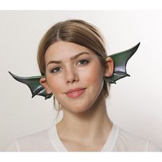 Give your costume that extra edge of realism with Flexi Ears! Set includes two Flexi Ears, one size fits most. They're the perfect costume accessory for Halloween, parties, and cosplay! Gargoyle Costume, Dragon Gargoyle, Dragon Headband, Gothic Statue, Dragon Costume, Wings Costume, Dragon Wings, Halloween Parties, Costume Party