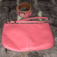 Gap Women’s Bag And Belt Set Genuine Leather. *Belt Brand New Never Worn With Tags. Bag Only Used Once. Great Condition, Like New. Color: Pink Gap Bag, Gap Women, Gap, Like New, Genuine Leather, Bag Lady, Brand New, Pink, Leather