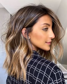 Very Long Bob, Cowboy Copper Hair, Fall Hair 2023, Brunette Fall Hair, Long Sleek Hair, Cowboy Copper, Balayage Long Hair, Ash Blonde Balayage, Bronde Balayage