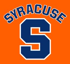 an orange and blue baseball jersey with the number 2 on it's chest, says syracuse