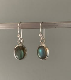 Labradorite  sterling silver earrings. Matching necklace available. Handmade Minimalist Labradorite Earrings, Access Granted, Earrings Matching, Black Moonstone, Labradorite Earrings, Dope Jewelry, Moonstone Earrings, Funky Jewelry, Jewelry Lookbook