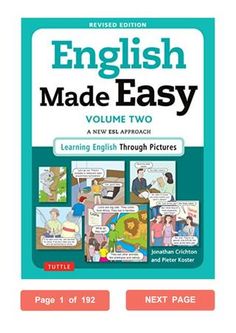 english made easy volume two learning through pictures