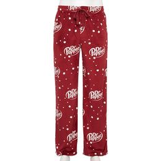 He'll love the crisp and refreshing style of these Men's Dr. Pepper Pajama Pants. Click on this MEN'S GUIDE to find the perfect fit and more! He'll love the crisp and refreshing style of these Men's Dr. Pepper Pajama Pants. Click on this MEN'S GUIDE to find the perfect fit and more! FEATURES Tie front Fly front 2 side seam pocketsFIT & SIZING 34-in. inseam Elastic waistband Classic fitFABRIC & CARE Polyester Machine wash Imported Color: Burgandy. Gender: male. Age Group: adult. Dr Pepper Pajama Pants, Dr Pepper Pj Pants, Dr Pepper Pants, Dr Pepper Clothes, Pepper Logo Design, Dr Pepper Logo, Matching Couple Pajamas, Mens Pjs