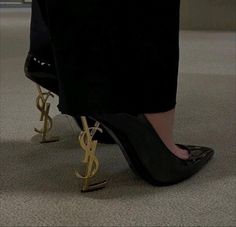 Ysl Aesthetic, Ysl Heels, Ysl Shoes, Dark Feminine Aesthetic