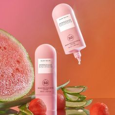 Glow Recipe Watermelon, Sunscreen For Sensitive Skin, Watermelon Glow, Sephora Skin Care, Glow Recipe, Perfect Skin Care Routine, Best Sunscreens, Watermelon Recipes, Pretty Skin Care