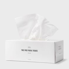 a box of tissue sitting on top of a table