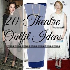 Outfit Theater, Ballet Shows, Dinner Theater, Night Outfits Winter