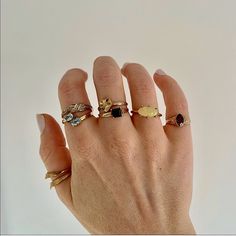 Hi, I’m Suvi And I Am Obsessed With Rings - Especially Vintage Rings. I Have A Super Special Collection I’m Starting To Sell - Take A Look At My Closet To See Them All. Each One Is So Special To Me - If You Purchase, You Will Be Receiving An Item That Has Been So Treasured. Head To My Closet To See Them All All Rings Have Verified Gemstones Which I’ve Personally Tested With My Jeweler-Grade Presidium Gem Tester. Check Ig @Suvimarissajewelry For More Jewels! Will Come Wrapped In A Soft Pouch Or Box. Jade Ring, Aquamarine Ring, Opal Ring, Ruby Ring, Gold Ring, Sapphire Ring, Cocktail Ring, Vintage Ring, Antique Ring, Diamond Ring, Vintage Jewelry, Antique Jewelry, Vic Diamond Ring Vintage, Vintage Jewelry Antique, Ruby Ring Gold, Ring Ruby, Ring Sapphire, Ring Opal, Antique Ring, Jewelry Antique, Victorian Rings