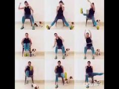 an easy way to get fit with your dog and cat in the same chair as you do