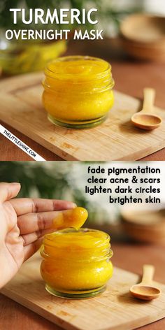 Overnight Turmeric Face Mask for clear healthy skin Lightening Face Mask, Turmeric And Coconut Oil Face Mask, Turmeric Eye Mask, Turmeric And Aloe Vera Gel Face Mask, Overnight Rice, Tumeric Masks, Turmeric Serum, Yogurt Face Mask