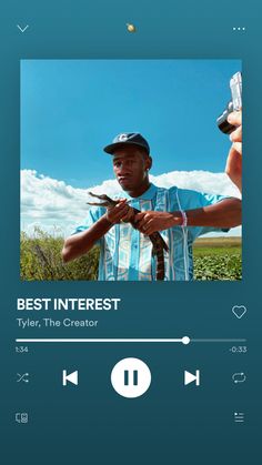 an image of a man with scissors in his hand and the caption best interest tyler, the creator