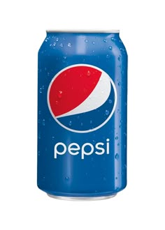 a can of pepsi soda on a white background