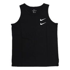 Nike Casual Sports Sleeveless Breathable Vest Black CQ5294-010 (Men's) Casual Sleeveless Gym Vest, Sleeveless Gym Vest For Spring, Casual Sleeveless Sports Top, Sportswear Sleeveless Tank Top For Sports, Sleeveless Sportswear Tank Top For Sports, Functional Sleeveless Vest For Sports Events, Sleeveless Sportswear Tank Top, Functional Sleeveless Top For Sports Events, Black Sleeveless Tank Top For Athleisure