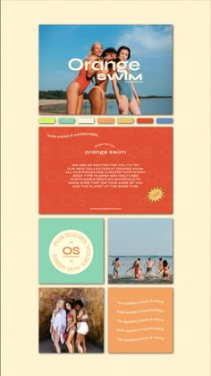 Brand Design | Logo Design | Packaging Design | Brand Identity | Women's Swimsuit Brand Design. Fun, Fresh, Youthful All Inclusive Swimwear Company | Designed By Those Moments Design Co Swimwear Brand Name Ideas, Swimwear Branding Design, Bright Swimwear Brand, Swimwear Branding, Swimwear Brand Logo, Swimwear Brand Identity, Beach Club Brand Identity, Instagram Design Layout