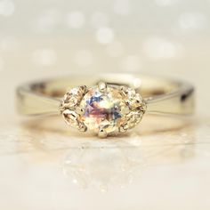 White Gold Floral Engagement Ring Nature Inspired Engagement Ring, Engraved Wedding Rings, Floral Engagement Ring, Gold Diamond Wedding Band, Marquise Cut Diamond, Gold Stone, 14k Gold Ring, Anniversary Bands, Marquise Cut