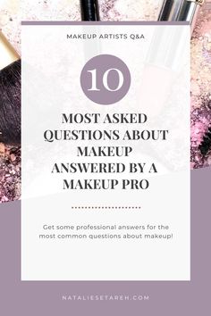 An award-winning makeup artist answers your most common questions about makeup! Check out the best answers to your makeup questions with tips for beginners on inclusive makeup. Click on the image and learn more. #Makeup #MakeupTips #MakeupHacks #MakeupTipsForBeginners Makeup Questions, Makeup Basics, Becoming A Makeup Artist, Artist Hat, How To Wear Makeup, Makeup Books, Artist Tips, Freelance Makeup Artist