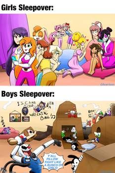 Amy And Cream, Natsuki And Yuri, Peach Daisy Rosalina, Papyrus And Sans, Boys Sleepover, Toad Mario, Boy Sleepover, Undertale Comic Funny