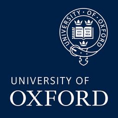 the logo for university of oxford working with teachers, which has been changed to blue and white