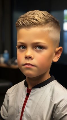 25 Boys' Haircut Styles for School: Cuts that Class Hockey Hairstyles For Boys, Blonde Boys Haircut, Haircuts For Young Boys, Styles For School, Trendy Boys Haircuts, Boys Fade Haircut, Boys Haircut Styles, Boy Haircuts Short