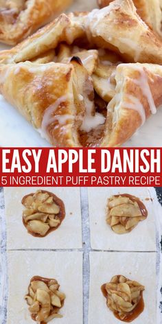 an easy apple danish recipe with five ingredients