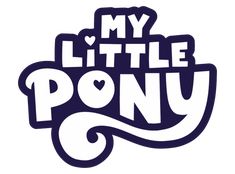 the logo for my little pony