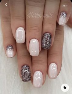 Short Gel Nail Designs Wedding, Shellac Nail Designs On Natural Nails, Formal Short Nails Classy, Nail Designs Glitter Short, Natural Dipped Nails Short, Dip Powder Nails Minimalist, Powder Gel French Nails, March Wedding Nails, Short Acrylic Gel Nail Designs