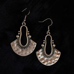 Whimsical Style Earrings, Filigree, Detailed, Silver & Black Earrings, With Metal & Rubber Security Backs Gunmetal Jewelry, Whimsical Style, Whimsical Fashion, Black Earrings, Style Earrings, Jewelry Earrings, Bundles, Women Jewelry, Silver