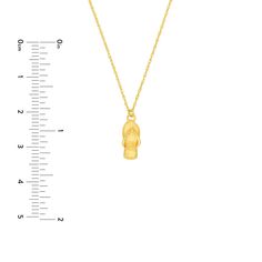 Birmingham Jewelry Item Number: BJ037873 Necklace So You Flip Flop Necklace Summer inspired and a fond memory motif for you or someone who comes to mind. In 14K gold this necklace adjusts from 16 to 18 inches and secures with a spring ring. 14K Yellow Gold Chain Length: 16.00" - 18.00" Width: 0.75mm *The possibilities are not limited to the options in the dropdown. For pricing on further customizations & special size options, please call: 1-586-939-5100 Summer Necklace, Yellow Gold Chain, Flip Flop, Spring Rings, Item Number, Chain Lengths, Chain Length, Birmingham, Gold Chain