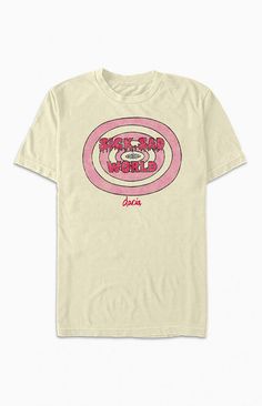 Retro Fitted Graphic Print T-shirt, Cute T Shirts For Women, Affordable Retro T-shirt By Urban Outfitters, Fruit T Shirt, Background Solid Color, Mtv Daria, Urban Outfitters Retro Graphic Print T-shirt, Pacsun Shirts Graphic Tees, Pacsun Tops Tees