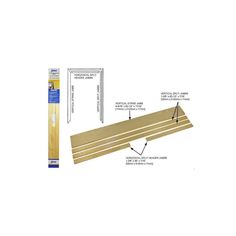 ​15113068 Stain Grade Pocket Door Jamb Kit  provides a fast, convenient method of finishing Pocket Door Frames. Just cut to length and install -- no ripping f special thickness stock. Pre-sanded so finishing is a snap. Made of clear pine. For 49/16'' walls. Fits 1 3/8'' doors up to 3'0'' x 6'8''. Package comes with 5 boards. Two split header boards, two split jamb boards, and a strike jamb board. Casing not included, because of the wide variety available. 15113068 Stain Grade Pocket Door Jamb Kit The 1510/1511 Jamb Kits are made of finger joint (primed for paint) pine (1510) or stain grade pine (1511). The kits are for 4-9/16" (116mm) jambs and 1-3/8" (35mm) door sizes up to 3'0" (914mm) X 6'8" (2,032mm), and are universal, so they should fit most pocket door frames. In addition to making Pocket Door Frame, Door Jamb, Door Frames, Pocket Door, Pocket Doors, Door Frame, Installation Instructions, In Addition, Split