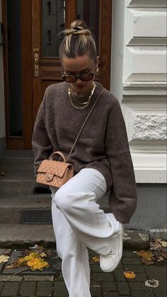 Cozy Fall Outfits, Autumn Fits, Looks Party, Looks Street Style, Trendy Fall, Cozy Outfit, 가을 패션