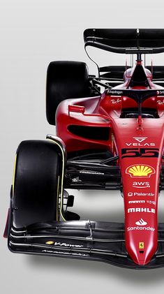 the new ferrari formula car is shown in this image