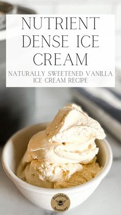 Craving a delicious yet healthy dessert? Try this nutrient-dense vanilla ice cream recipe! Made with raw honey, cultured cream, and pastured egg yolks, it’s a GAPS diet-friendly treat that’s full of beneficial nutrients. Dairy-free? No problem! There's an easy coconut milk alternative. Perfect for those following a wholesome, gut-healthy lifestyle. Learn how to make this creamy, naturally sweetened ice cream in under an hour. Pin now for a guilt-free dessert idea the whole family will love!