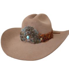 The Stellar (short) is a smaller version of our best selling hat band. Specially designed for small sized hats (6 7/8 and under) and kids hats.    100% Feather  Length: approx. 53cm (not including leather ties)  Width: 2cm  Crest dimensions: 4"w X 3"h Feather Hat Band, Cowboy Hat Band, Cowboy Hat Bands, Beaded Hat Bands, Black Iridescent, Kids Belt, Western Hat, Beaded Hat, Feather Hat