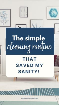 the simple cleaning routine that saved my sanitiy