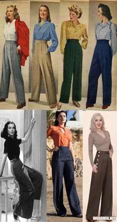 Послевоенная романтика стиля 40-х годов - ключевые признаки 40s Mode, 70s Inspired Fashion, Sweater Outfit, Grey Turtleneck, 40s Fashion, Vintage Inspired Outfits, Retro Clothing, Sweater White, 1940s Fashion