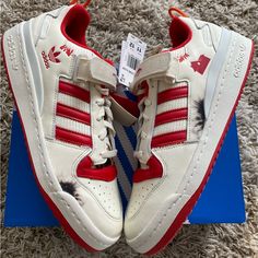 Adidas Forum Low Home Alone Men’s Size 11 (Ds) New In Box 100% Authentic Cute Everyday Outfits For School, Adidas Nite Jogger, Adidas Forum Low, Shoes For School, Forum Low, Futsal Shoes, Trendy Shoes Sneakers, Adidas Forum, Adidas Classic