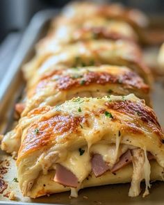 Sandwhich Recipes, Stromboli Recipe, Classic French Dishes, Grilled Cheese Recipes, Chicken Cordon, French Dishes, Chicken Cordon Bleu, Delish Recipes, Cook Chicken Breast