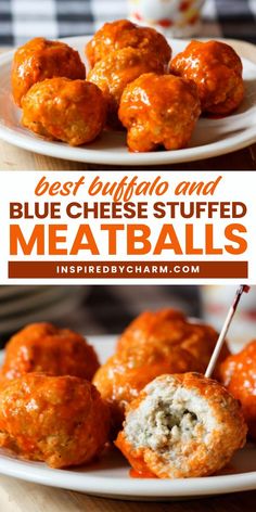 Try this Best Buffalo and Blue Cheese Stuffed meatballs recipe to enhance your game day! This recipe is simple and easy to make. With just your crockpot, you can make this delicious recipe! Try this recipe now!