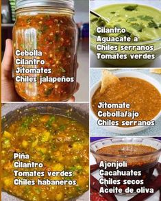 the different types of soups and their names