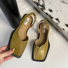 Olivia Mark - Slouchy Slip-On Sneakers Funky Shoes, Sac Lunch, Comfortable Slippers, Summer Elegant, Shoe Inspo, Shoe Design, Comfortable Flats, Designer Sandals, If The Shoe Fits