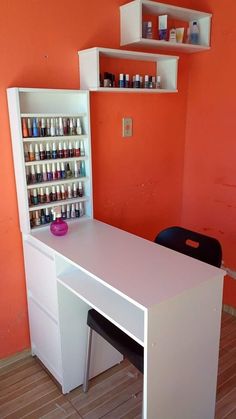 Nail Table Ideas, Saloon Decor, Beauty Room Salon, Spa Room Decor, Barber Shop Decor