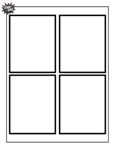 a four paneled window is shown in black and white