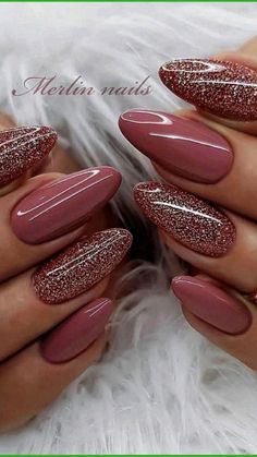 Fish Nail Art, Mauve Nails, Blush Nails, Wedding Nails Design, Tip Nails, Bride Nails, Neutral Nails