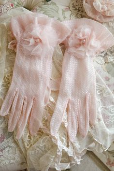 Pink Gloves, Gloves Fashion, Princess Aesthetic, Womens Gloves, Lolita Fashion