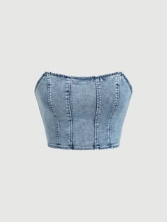 Top Shein, Women Denim Jeans, Pleated Mini Skirt, Top Women