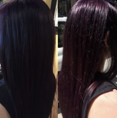 8 Inch Hair Length, Violet Soft Black Hair, Purple Tinted Hair Brown, Black Hair Purple Undertone, Blackberry Hair Color Dark, Violet Black Hair Color, Violet Black Hair, Pravana Vivids, Windows To The Soul